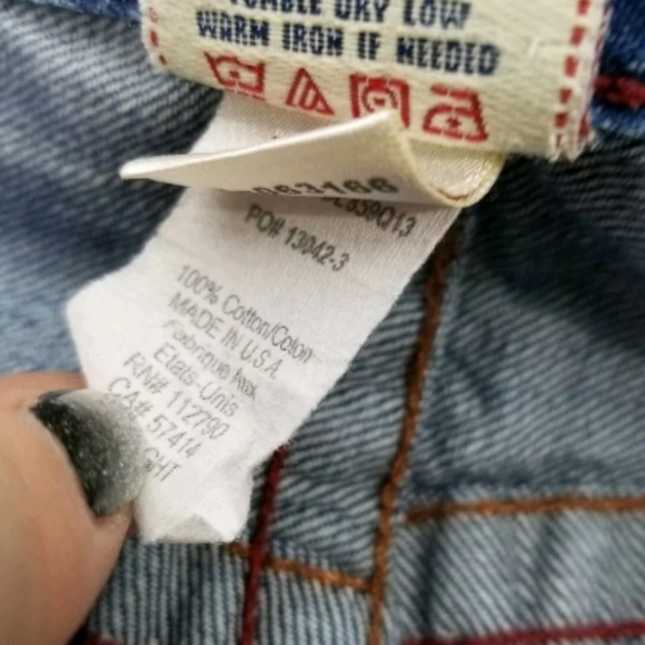 True Religion Jean's Size 28 Straight Leg - Picture 7 of 7